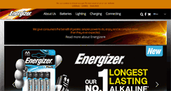 Desktop Screenshot of energizer.eu