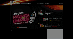 Desktop Screenshot of energizer.cl